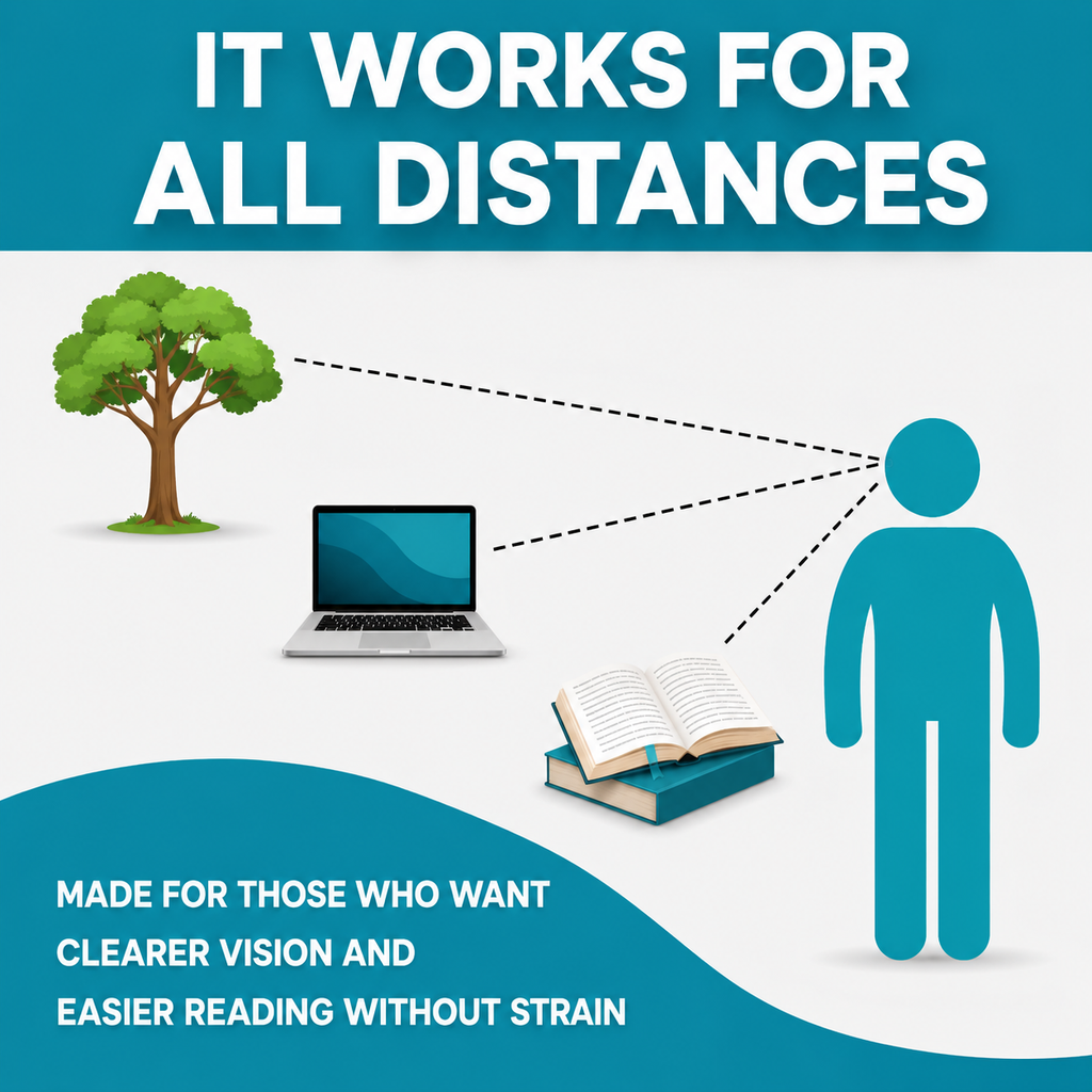 VisionSync ™ Multifocal Glasses — Near & Far Vision in One Pair