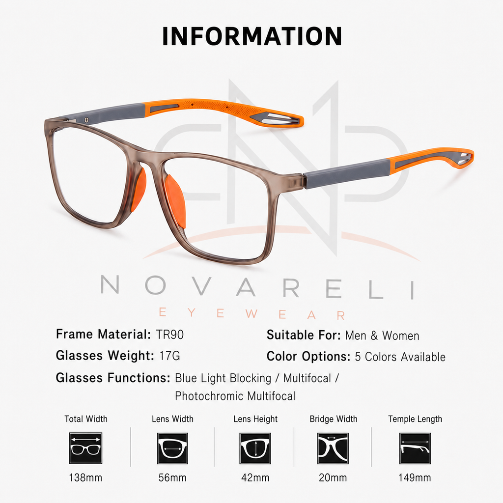 VisionSync ™ Multifocal Glasses — Near & Far Vision in One Pair
