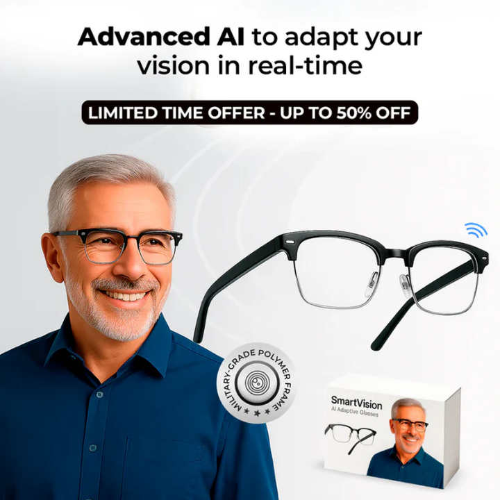 SmartVision™ AI 기반 적응형 안경