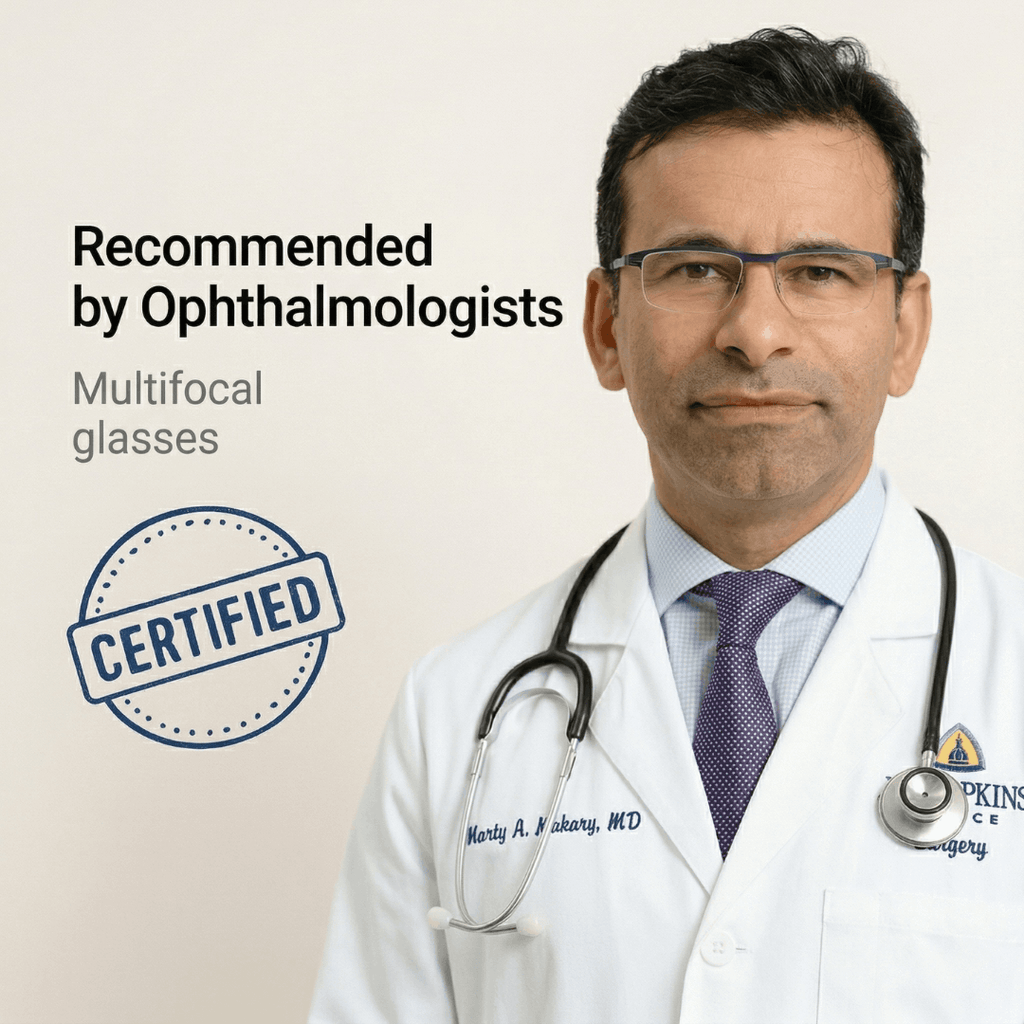 VisionSync Multifocal Glasses + Gift [Adaptive Technology]