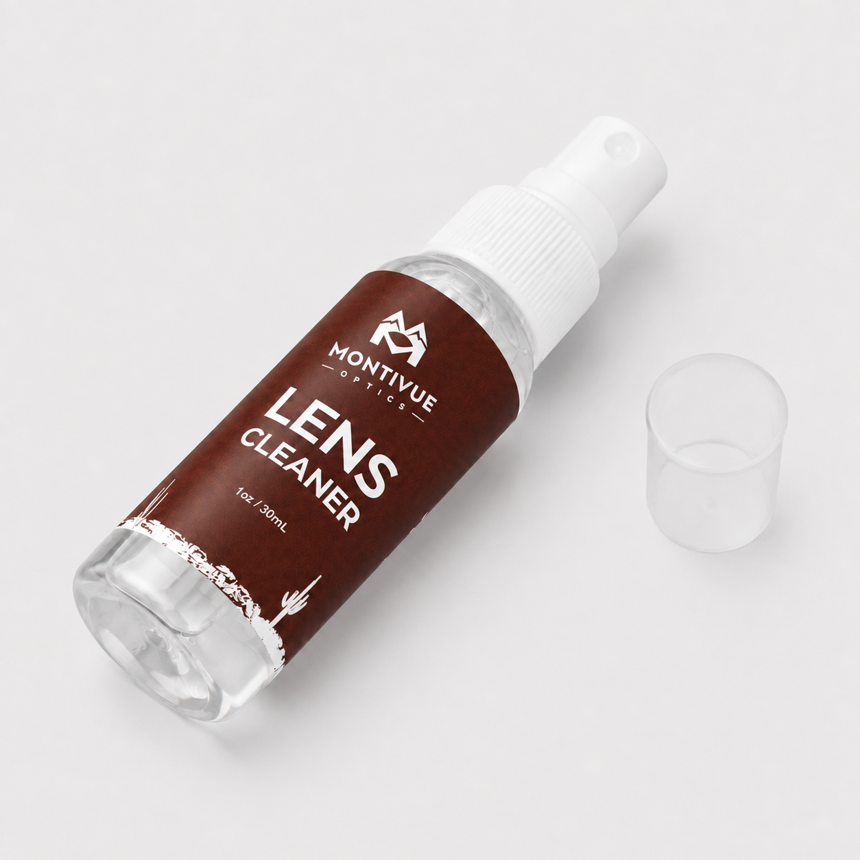 Montivue Optics Lens Cleaner Spray - Angled